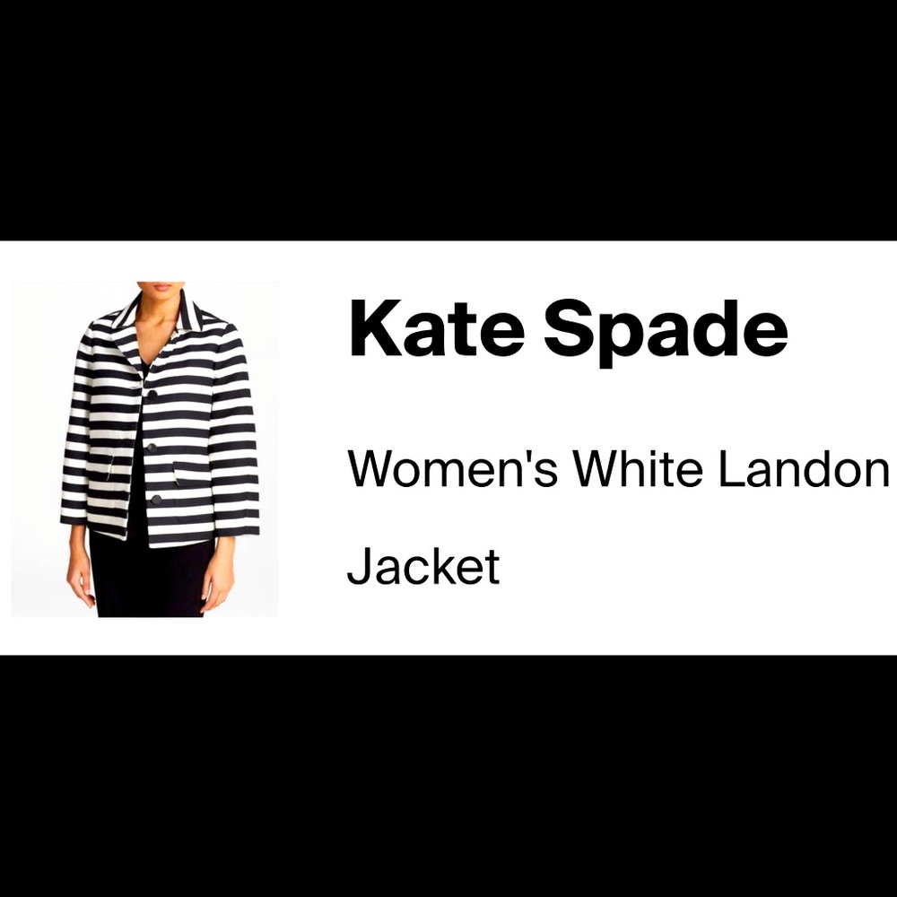 Kate Spade NWT Gorgeous Jacket Priced to sell!!